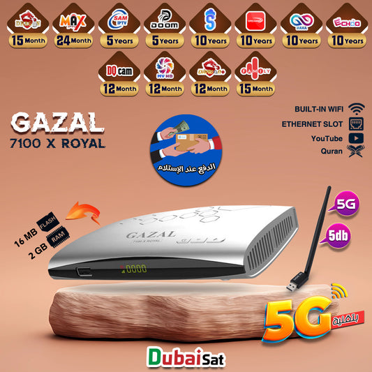 GAZAL 7100 X ROYAL 5G